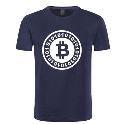 Bitcoin Logo Binary T-Shirt