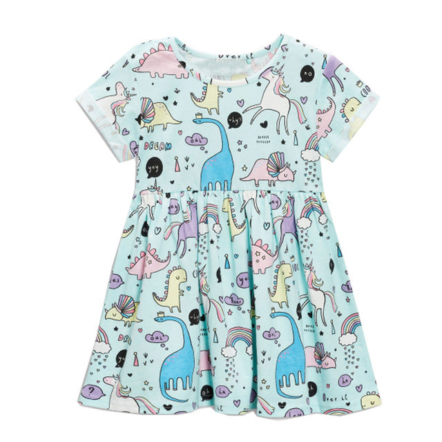 Girls Dinosaur Dress