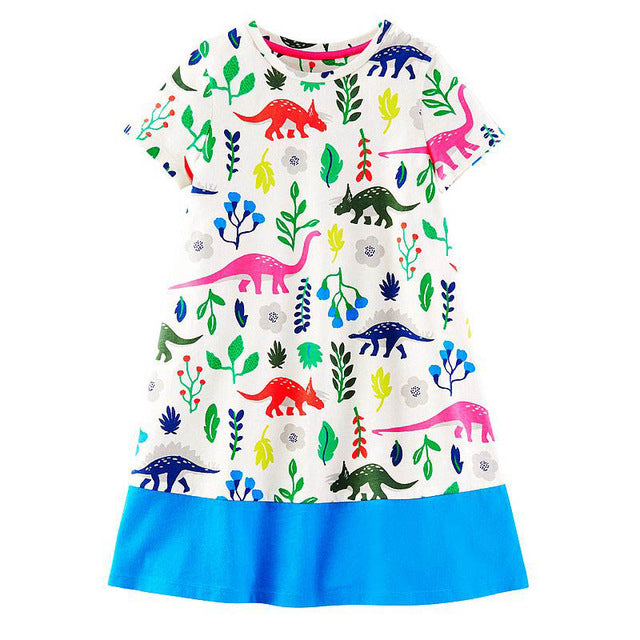 Girls Dinosaur Dress