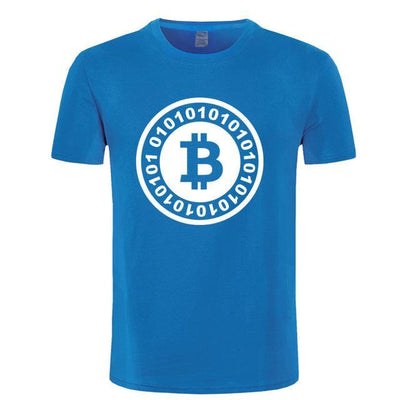 Bitcoin Logo Binary T-Shirt