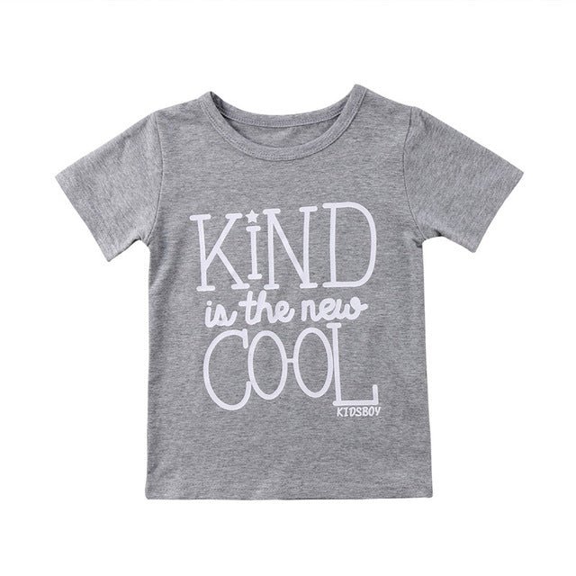 'Kind Is The New Cool' Toddler & Big Kid Shirt