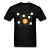 Bitcoin Chemical Molecule T-Shirt
