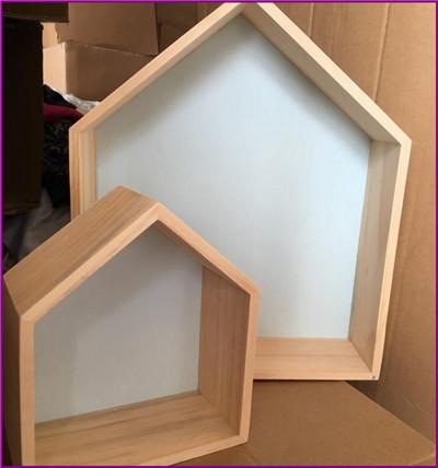 2pcs Nursery House Shelves