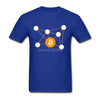 Bitcoin Chemical Molecule T-Shirt