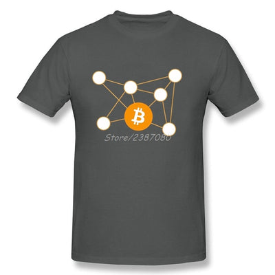 Bitcoin Chemical Molecule T-Shirt
