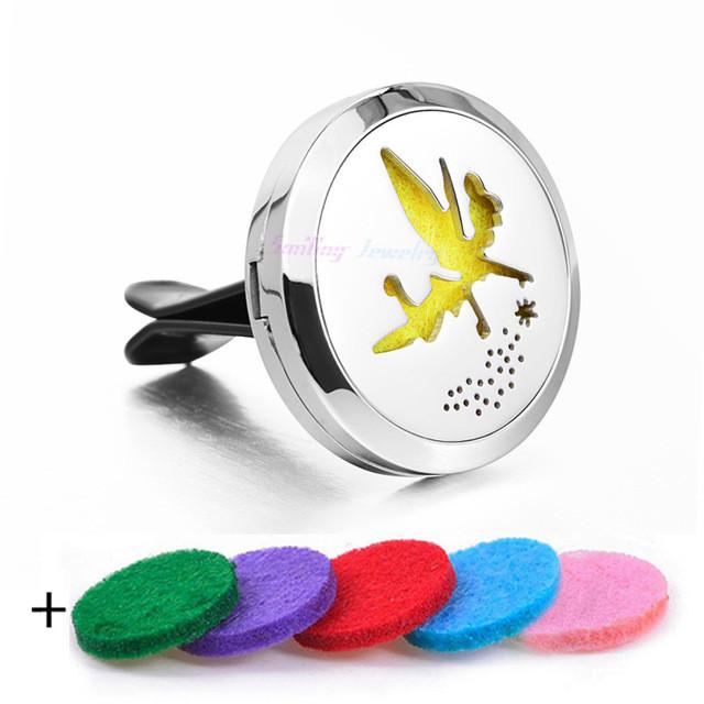 Stainless Steel Car Essential Oil Diffuser Clip