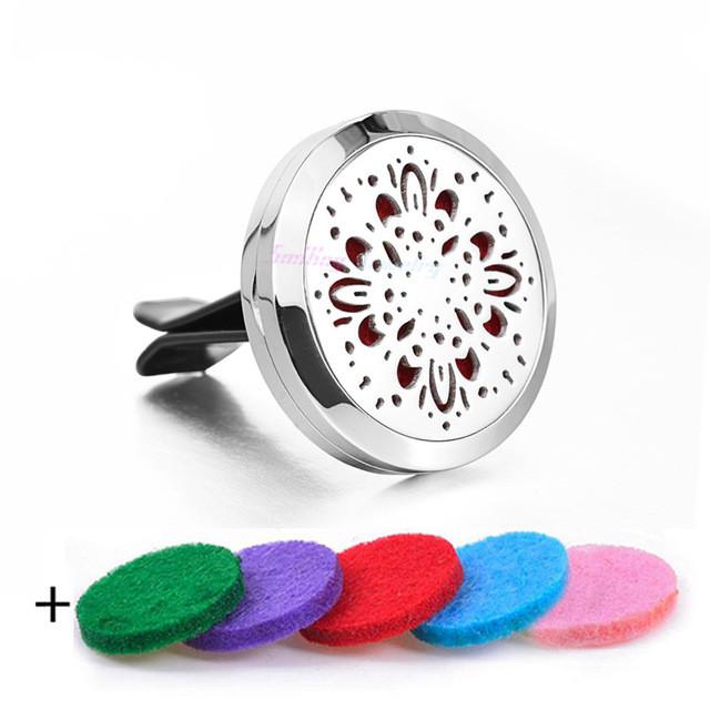 Stainless Steel Car Essential Oil Diffuser Clip