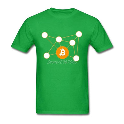 Bitcoin Chemical Molecule T-Shirt