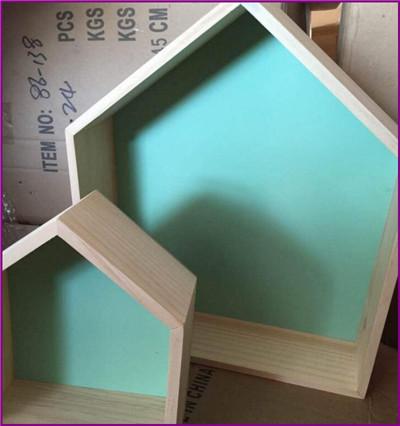 2pcs Nursery House Shelves