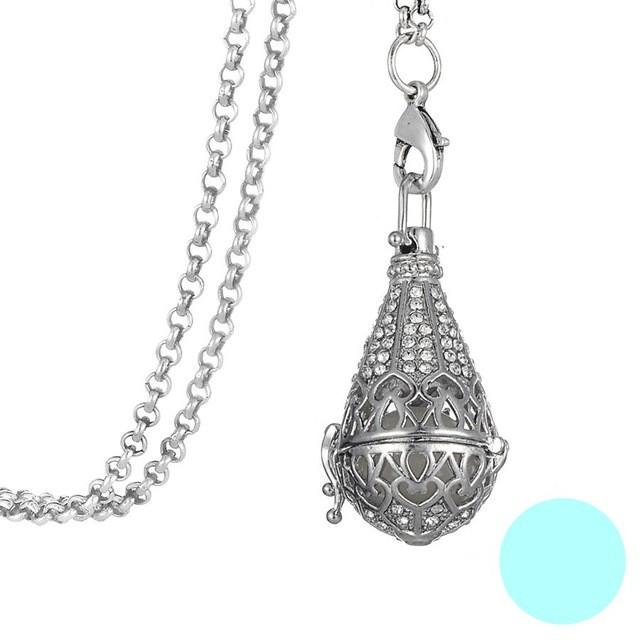 Gothic Style Glow-In-The-Dark Oil Pendant