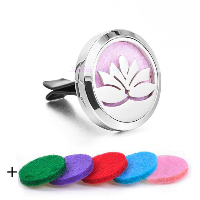 Stainless Steel Car Essential Oil Diffuser Clip