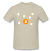 Bitcoin Chemical Molecule T-Shirt