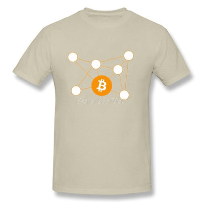 Bitcoin Chemical Molecule T-Shirt