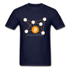 Bitcoin Chemical Molecule T-Shirt