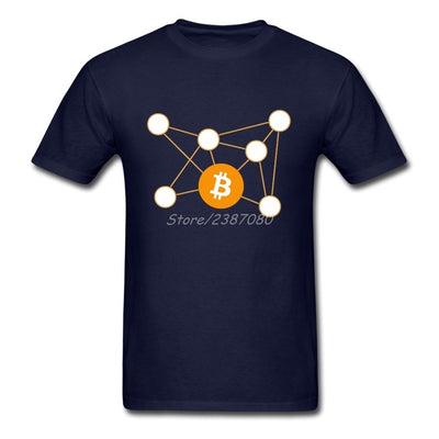 Bitcoin Chemical Molecule T-Shirt