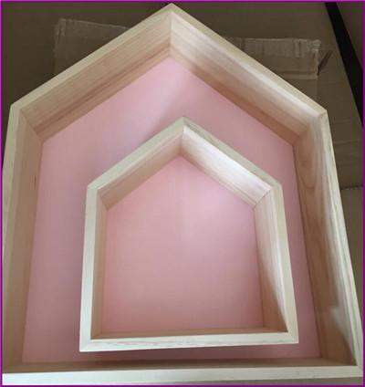 2pcs Nursery House Shelves