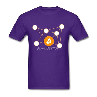 Bitcoin Chemical Molecule T-Shirt