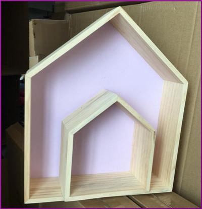 2pcs Nursery House Shelves
