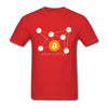 Bitcoin Chemical Molecule T-Shirt