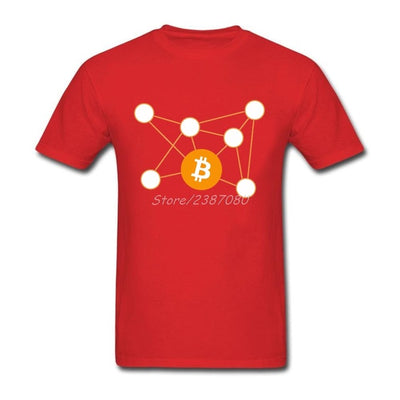 Bitcoin Chemical Molecule T-Shirt