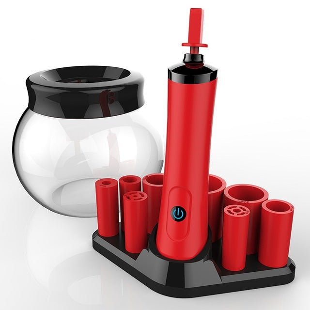 Electric Makeup Brush Cleaner & Dryer Set