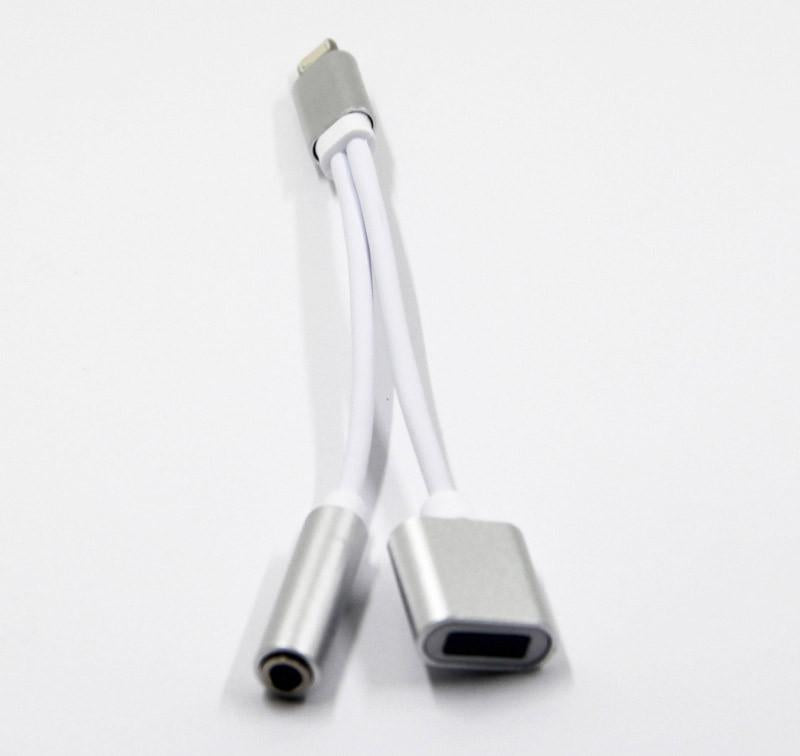 2 In 1 Lightning Charger & Audio Jack