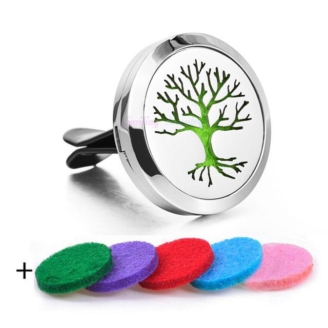 Stainless Steel Car Essential Oil Diffuser Clip