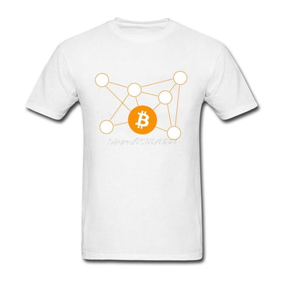 Bitcoin Chemical Molecule T-Shirt