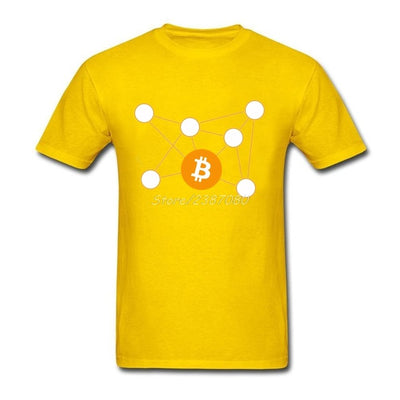 Bitcoin Chemical Molecule T-Shirt