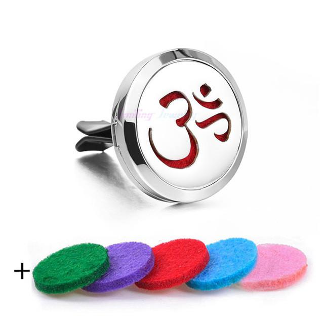 Stainless Steel Car Essential Oil Diffuser Clip