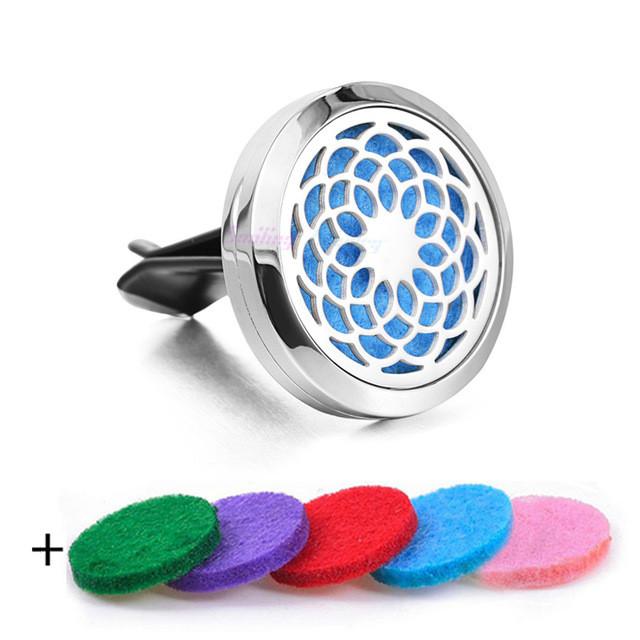 Stainless Steel Car Essential Oil Diffuser Clip