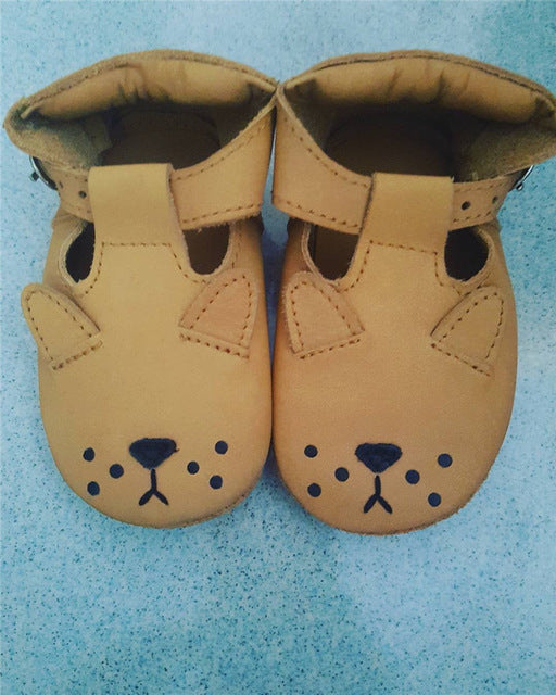 Baby Animal Genuine Leather Sandals